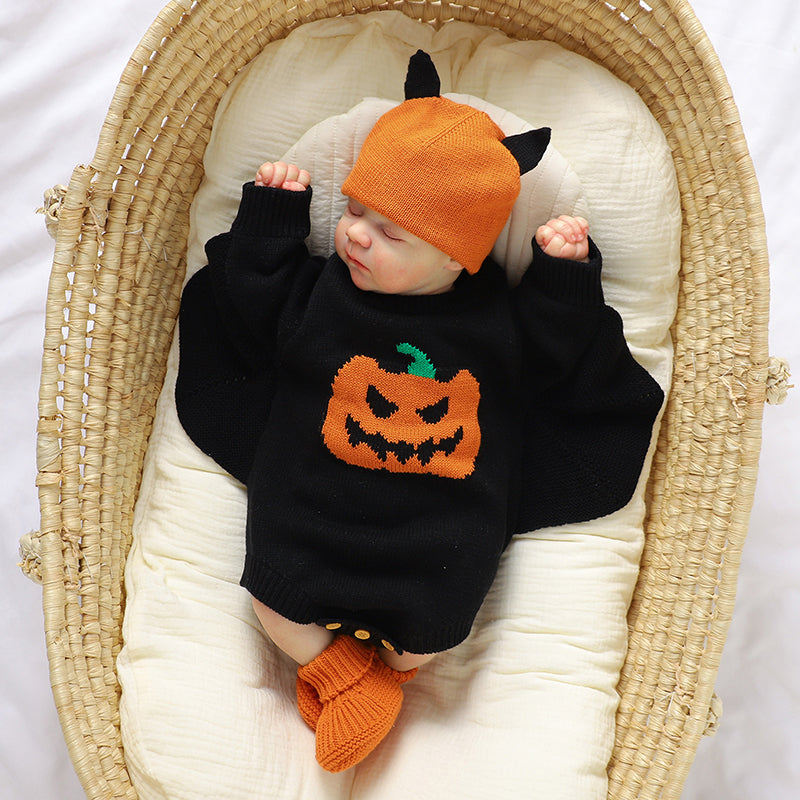 Halloween Costume Cotton Baby Romper 3-Piece