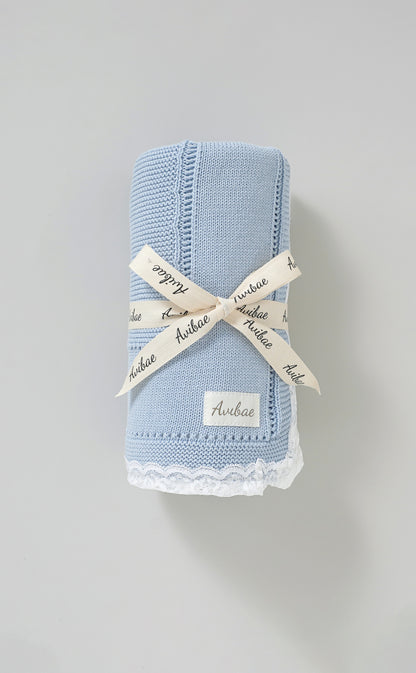 Avibae 100% Organic Cotton Baby Comfort Blanket